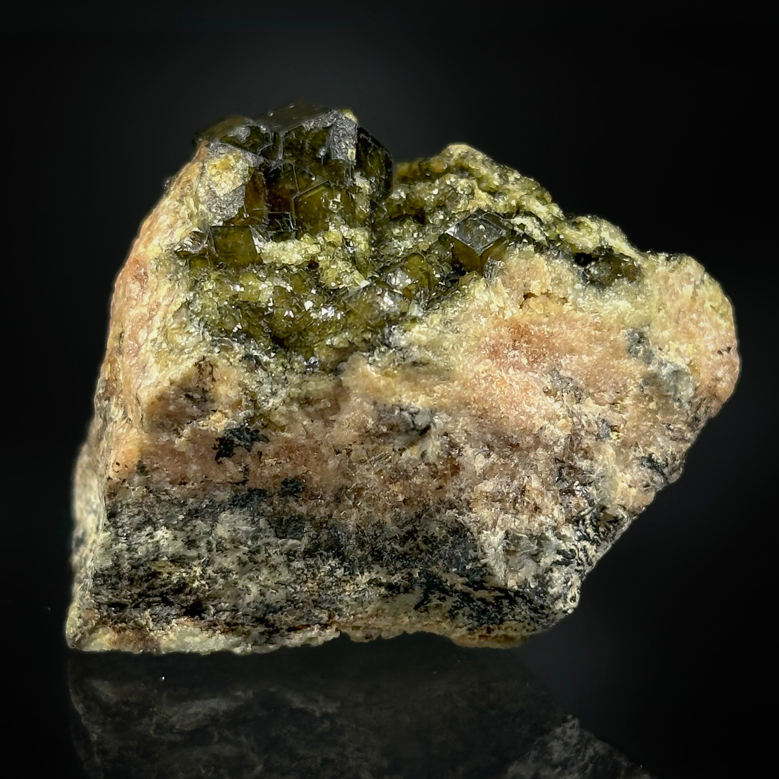 Andradite Garnet var. Demantoid