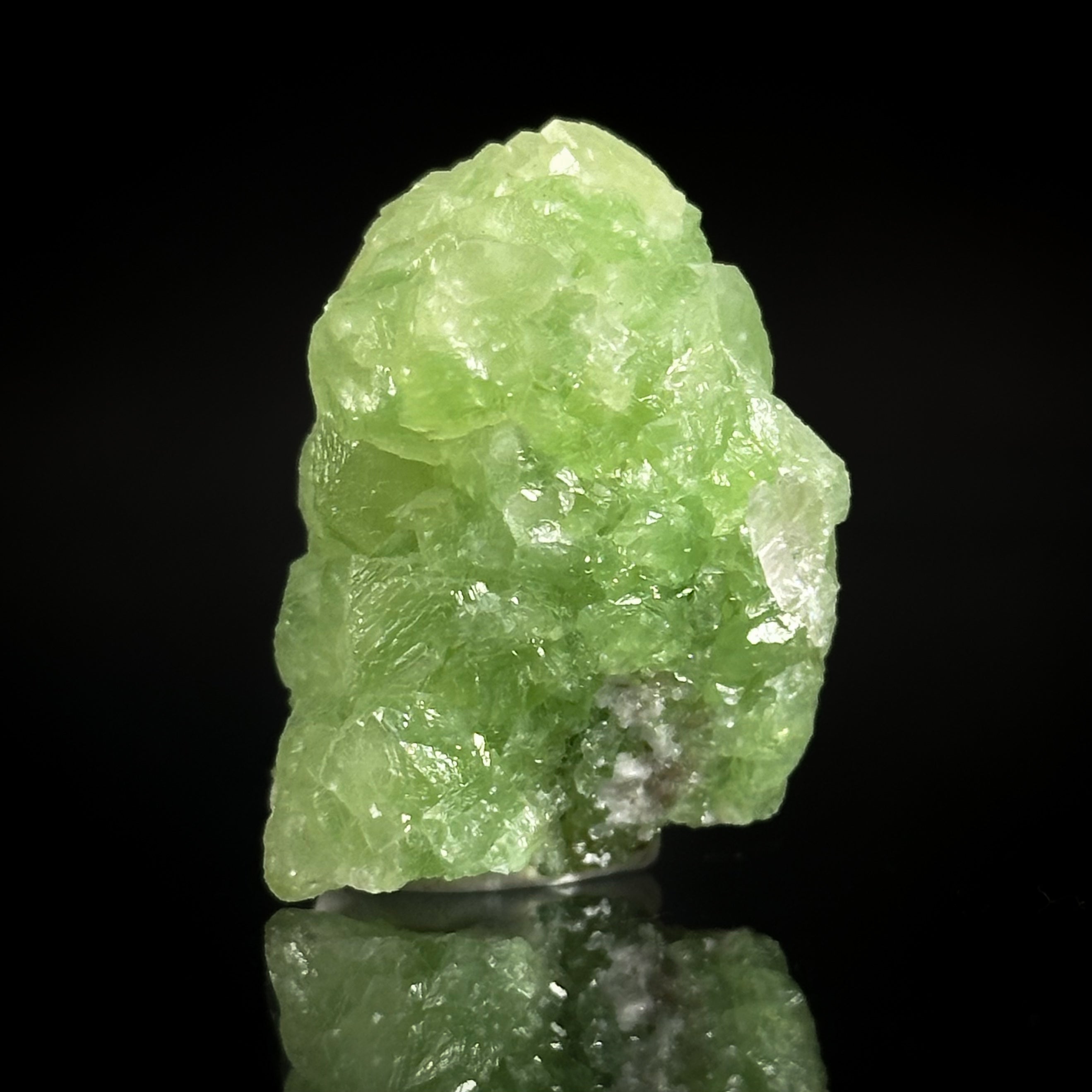 Smithsonite var. Cuprian Smithsonite