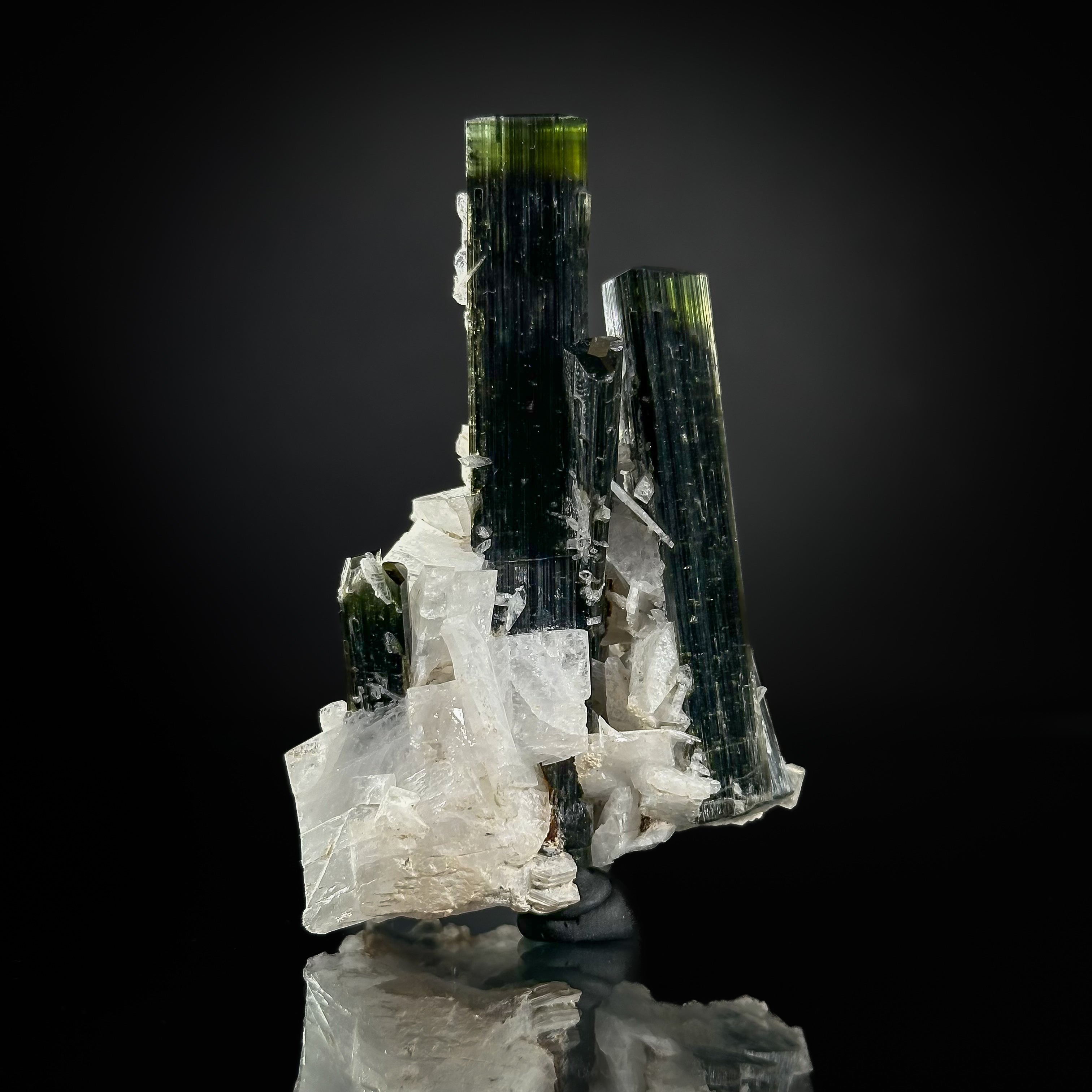 Tourmaline var. Elbaite with Albite