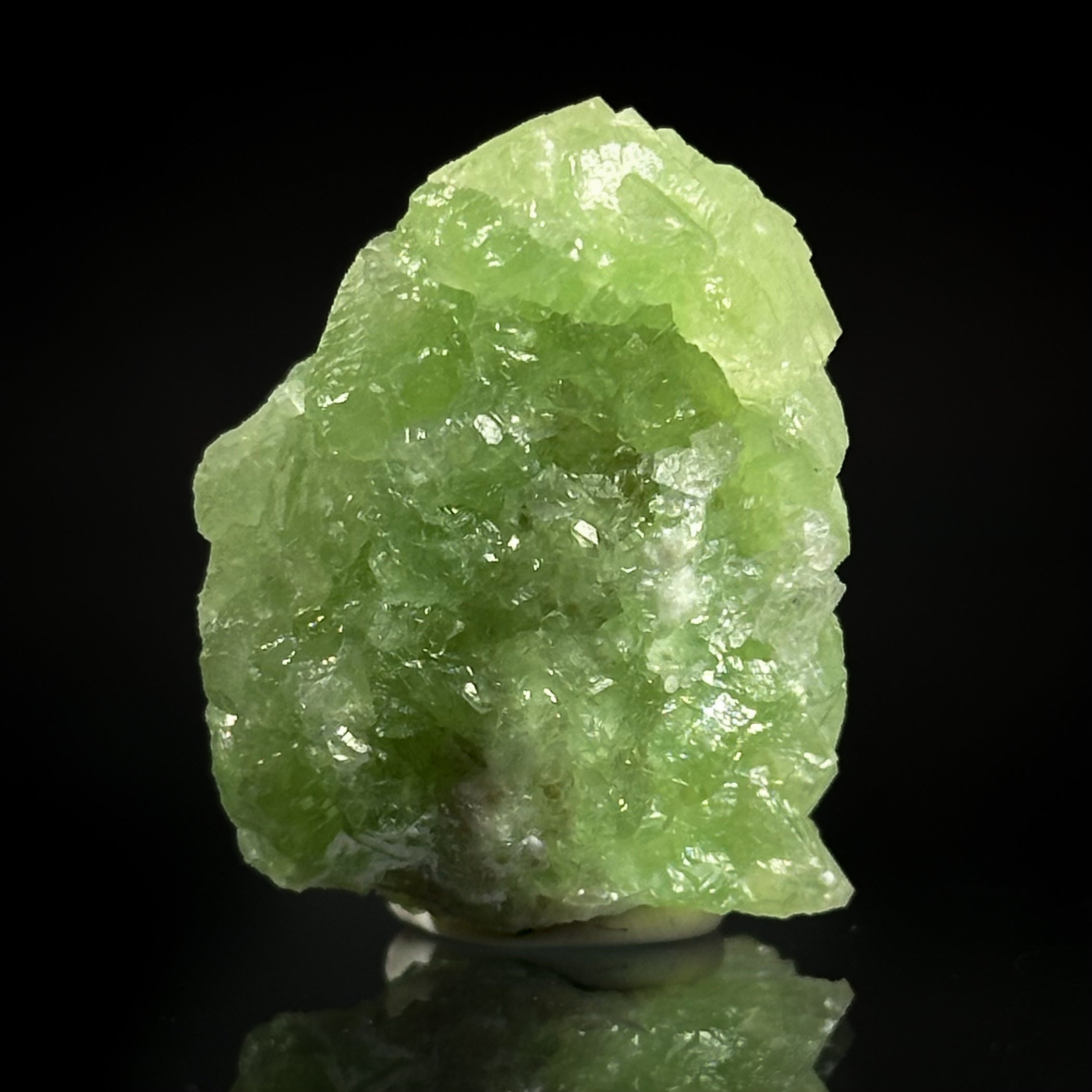 Smithsonite var. Cuprian Smithsonite