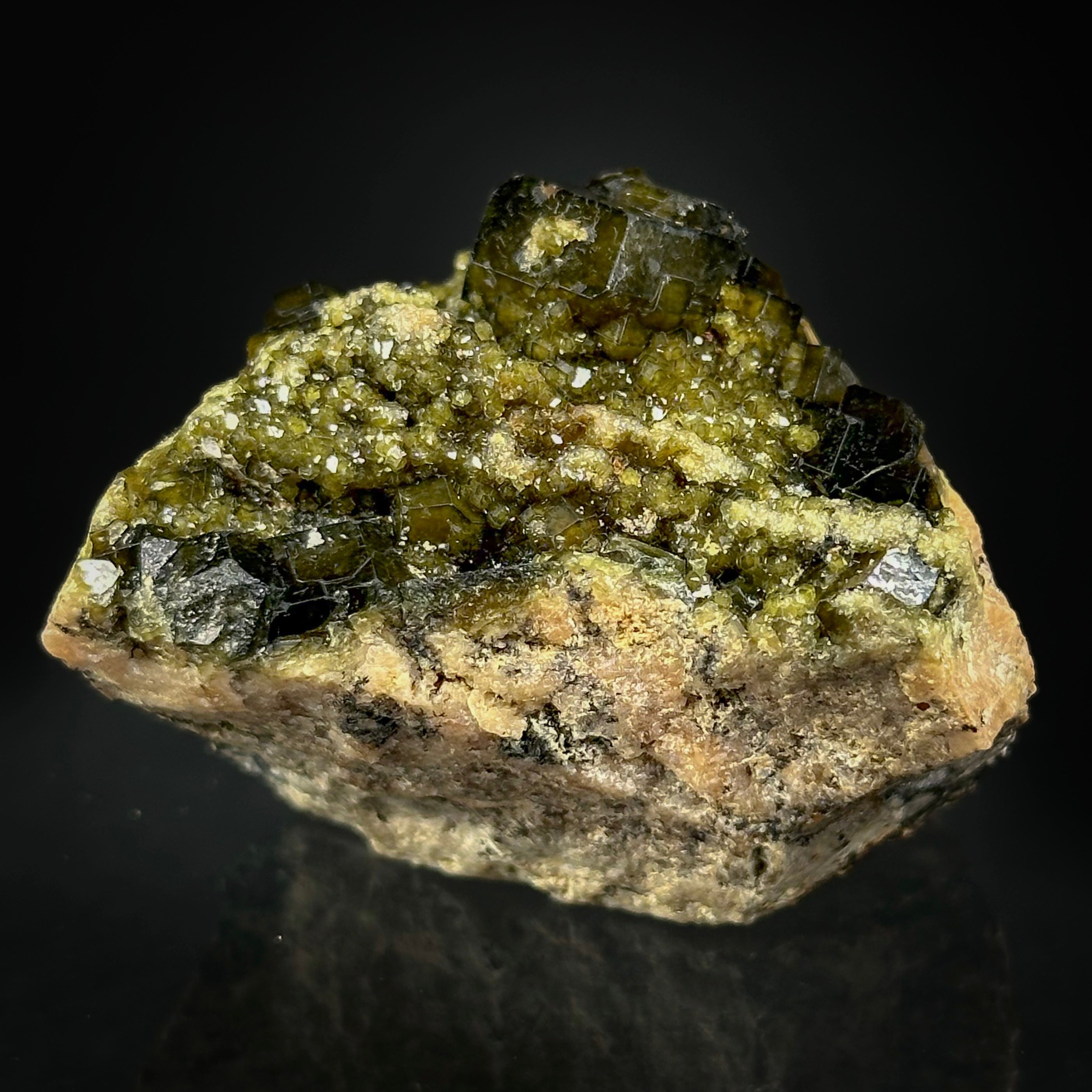 Andradite Garnet var. Demantoid