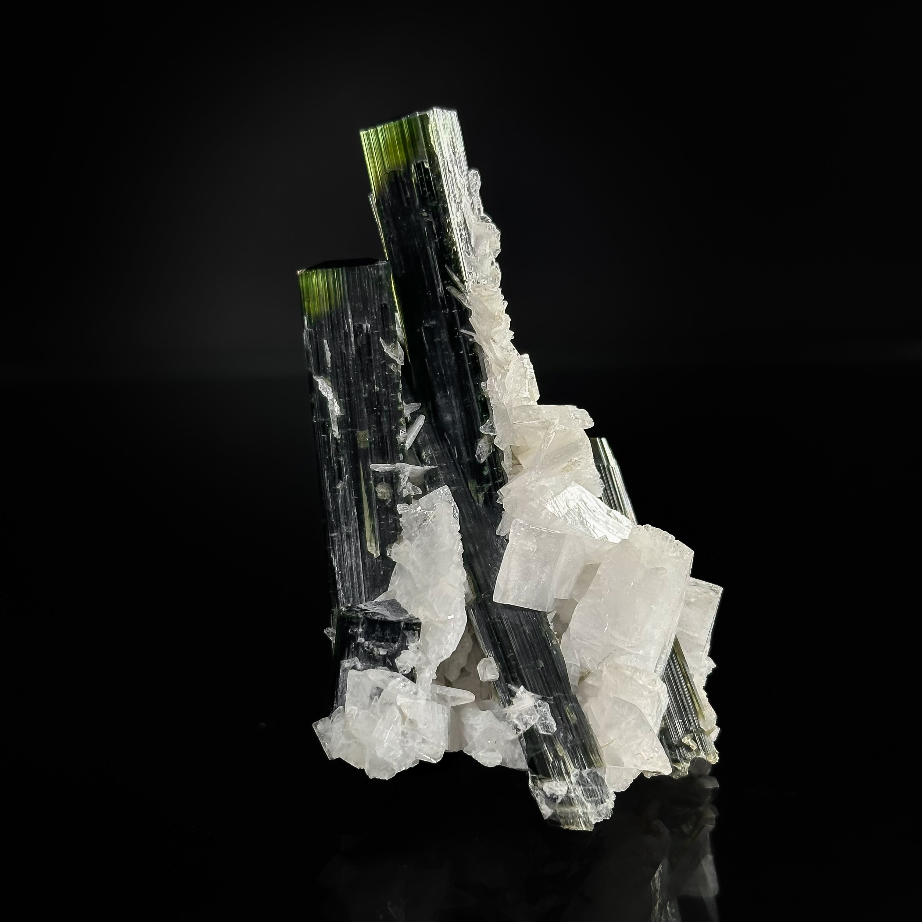 Tourmaline var. Elbaite with Albite